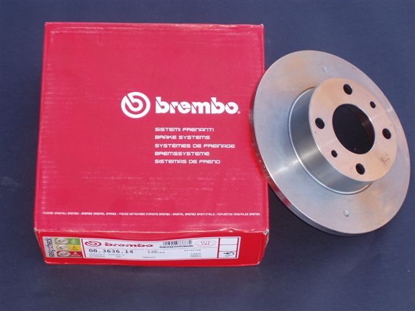 Picture of brake disc original BREMBO