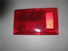 Picture of brake lens, tail light, red, left