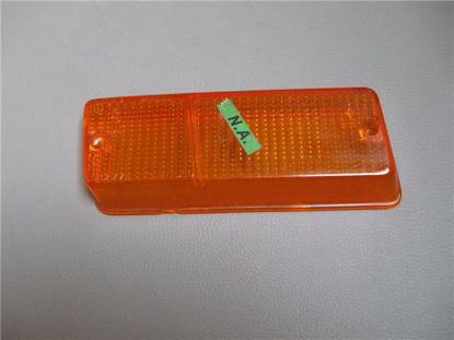 Picture of glass front light indicator 1300, orange, right