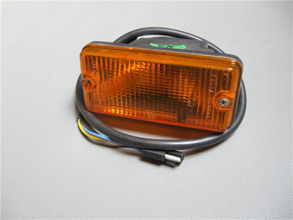 Picture of front light indicator, glass orange, USA version, right