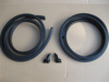 Picture of set doorseals/rubbers, left and right, complete with separate corners