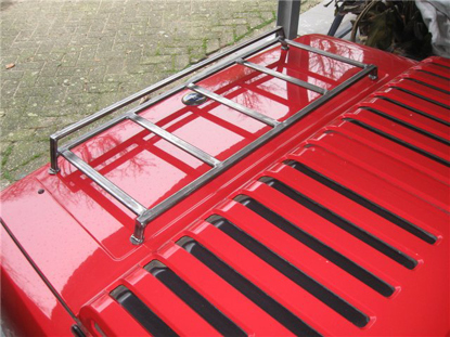 Picture of luggage rack, metal