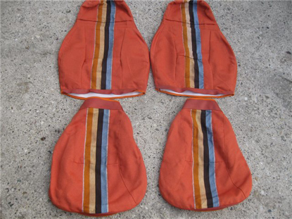 Picture of set seat covers Serie Speciale ORANGE