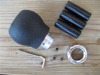 Picture of gear stick knob LEATHER