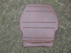 Picture of spare wheel cover, brown