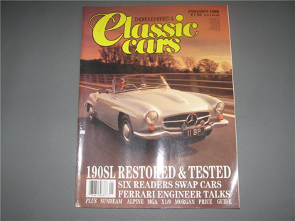 Picture of Thouroughbred & Classic Cars, English