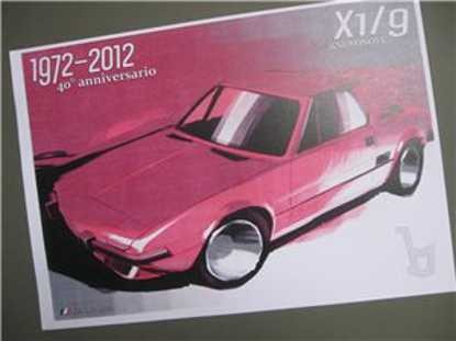 Picture of X 1/9 print, 40 anniversario Torino 2012