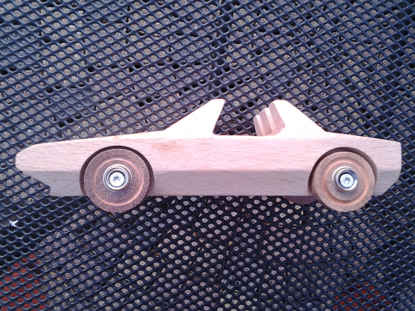Picture of X 1/9 model car in WOOD