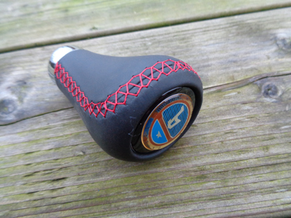 Picture of gear stick knob leather