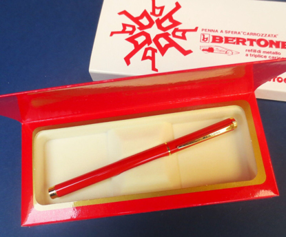 Picture of BERTONE pen, new in box, original Bertone