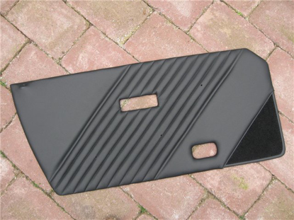 Picture of set door panels 1500, black, leather