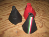 Picture of gear stick lever gaiter cover 1500, leather, BLACK or RED