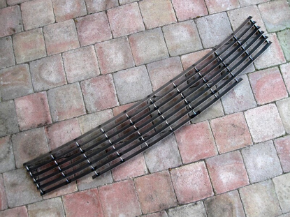 Picture of radiatorgrille 1500, reproduction in metal, black powder coated