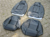 Picture of set seat covers 1500, Bertone, leather, black