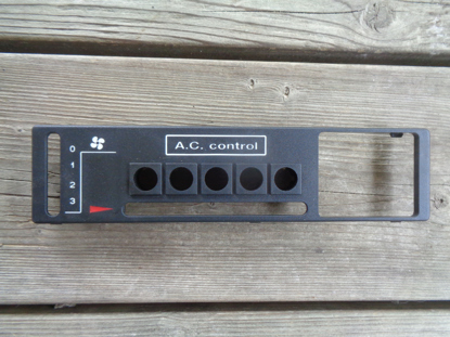 Picture of heater control lever cover for AC,  NEW